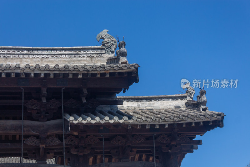 徽派建筑屋檐装饰