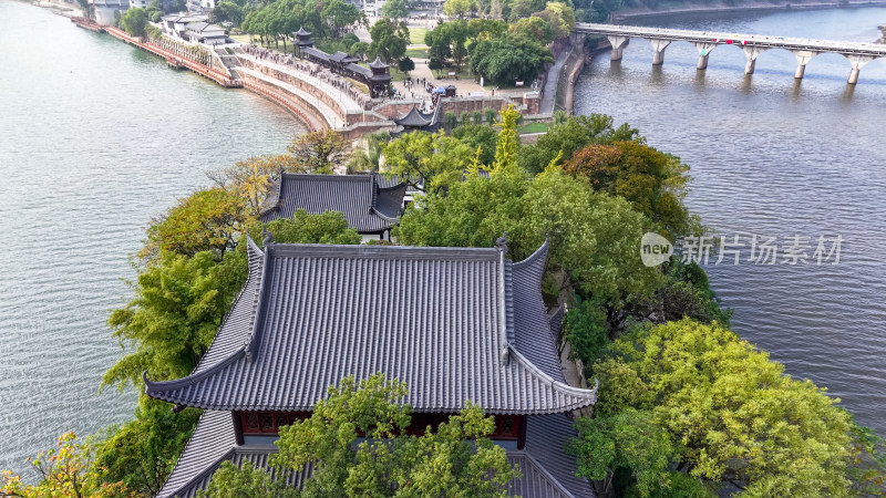 衡阳石鼓书院4A景区 航拍图