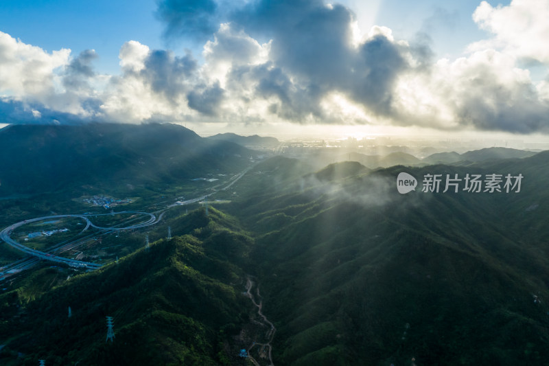 珠海乡村振兴自然风光航拍