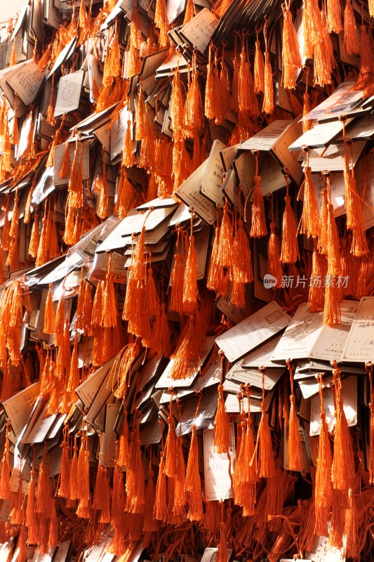 西安藏传寺庙广仁寺内部景观