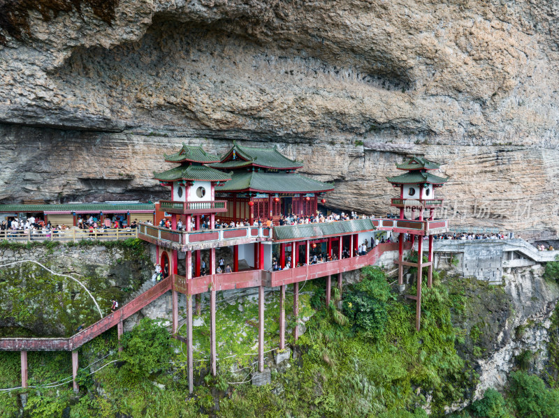 福建漳州灵通山悬空寺