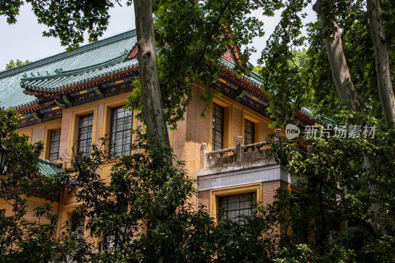 南京钟山风景区美龄宫建筑外景