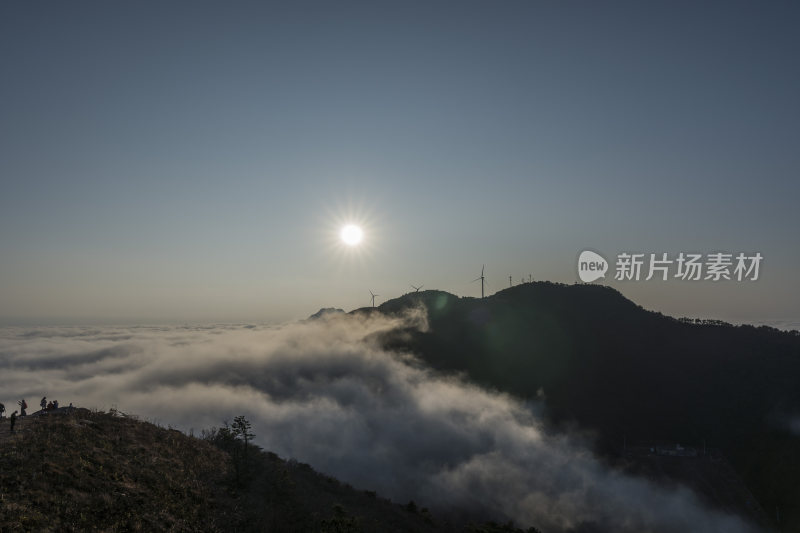 云海之上的日出美景