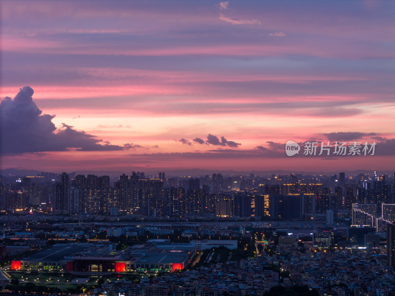 广州荔湾芳村夜景