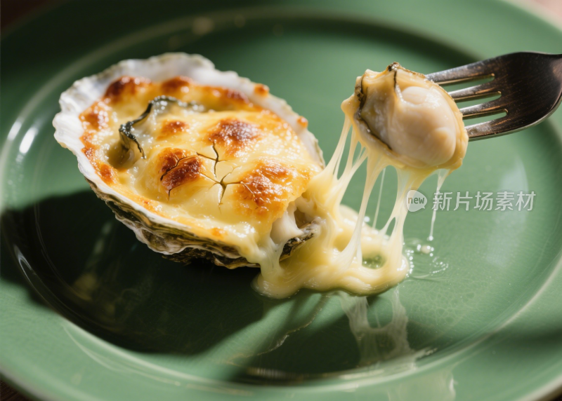 生蚝烤生蚝清蒸生蚝海鲜餐饮美食