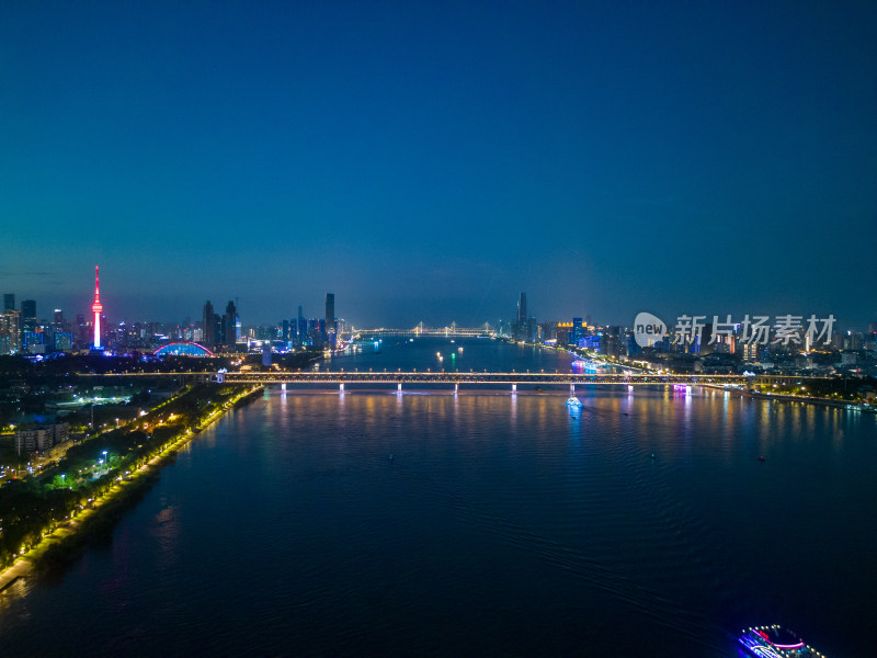 湖北武汉城市夜景