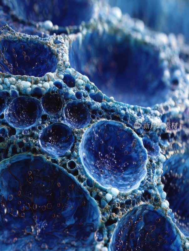 微观视界的细胞特写