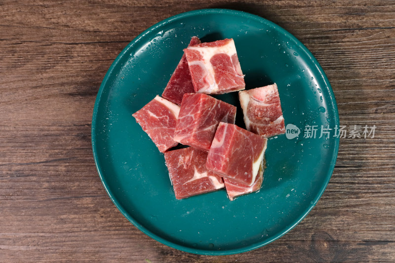 宁夏滩羊肉切块 后腿肉切块 羊腿块清炖羊肉