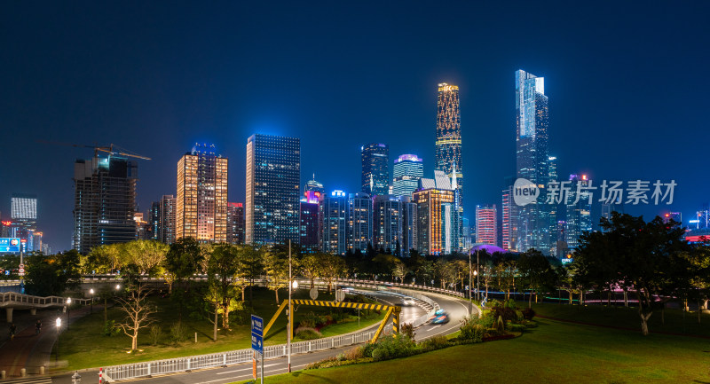 广州城市夜景