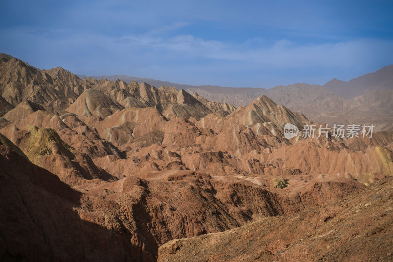 甘肃张掖七彩丹霞风景