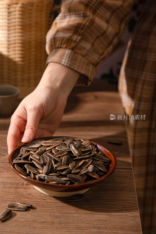 瓜子干货坚果炒货休闲零食