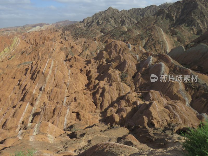 甘肃张掖七彩丹霞风景区旅游风光