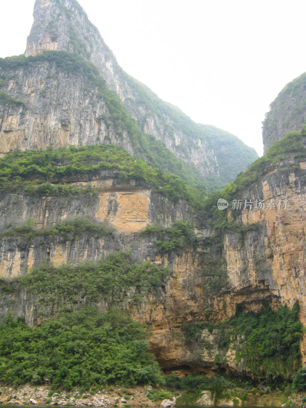 2013年的重庆三峡沿途自然风光