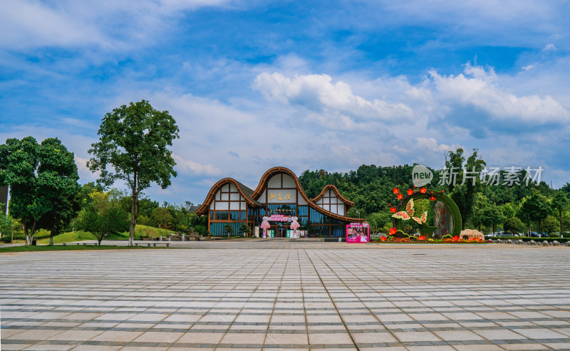 湖南常德5A景区桃花源景区游客中心