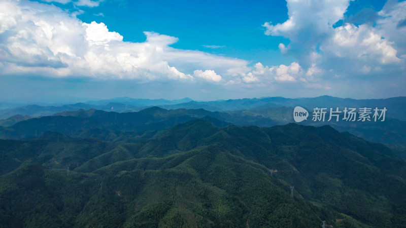 祖国大好河山青山绿水河流航拍