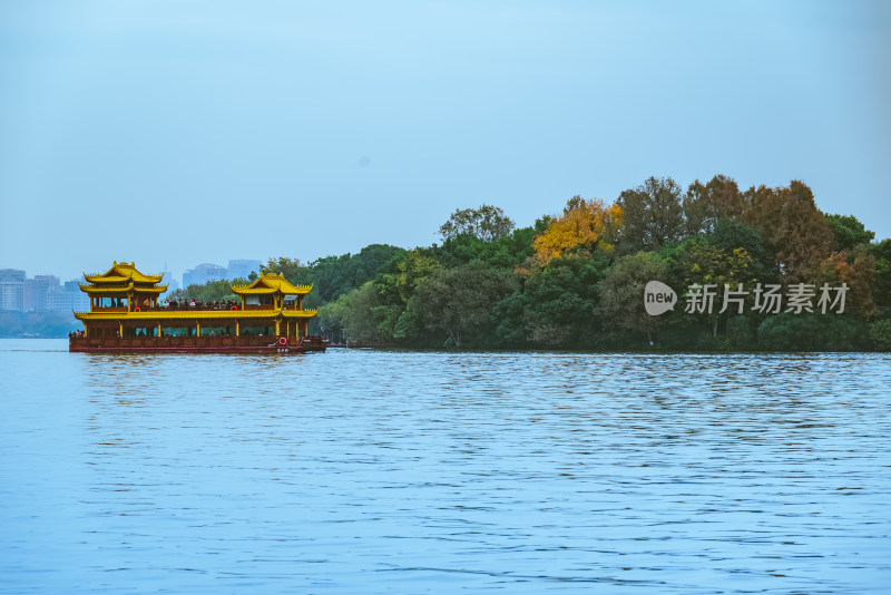 浙江杭州西湖风景名胜区秋景