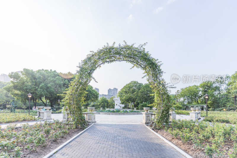 武汉青山区和平公园风景