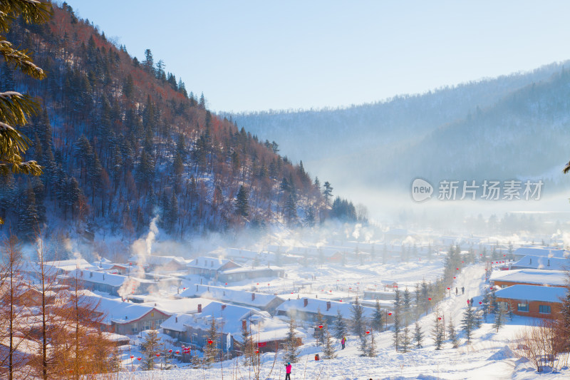 黑龙江 双峰林场 雪乡