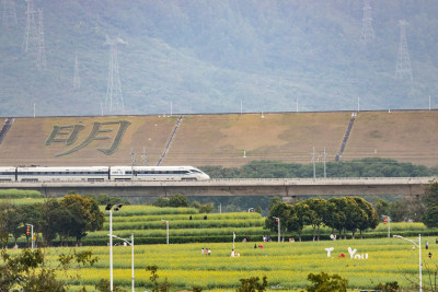 深圳光明欢乐田园油菜花田