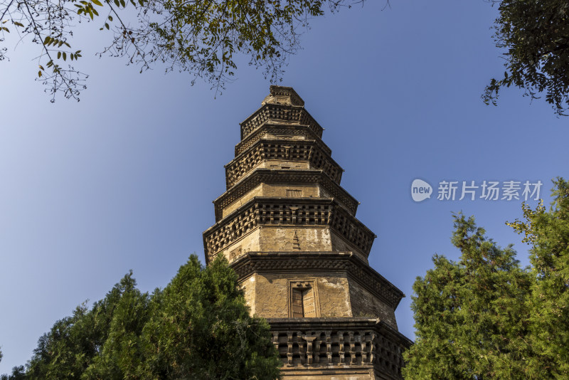 河北邯郸响堂山景区常乐寺遗址