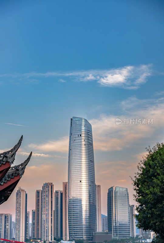 宜宾城市风景夜景江景