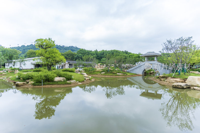 武汉东湖磨山景区风光