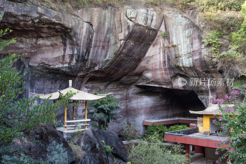 广州番禺莲花山旅游风景区古采石场景观