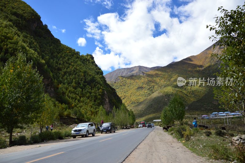 西藏沿路风景