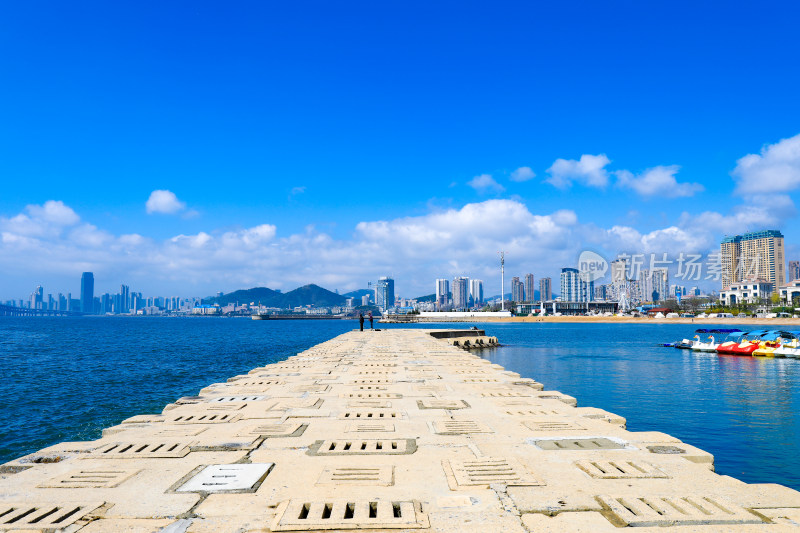 大连星海湾场沙滩浴场