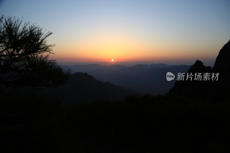 黄山风光大美黄山