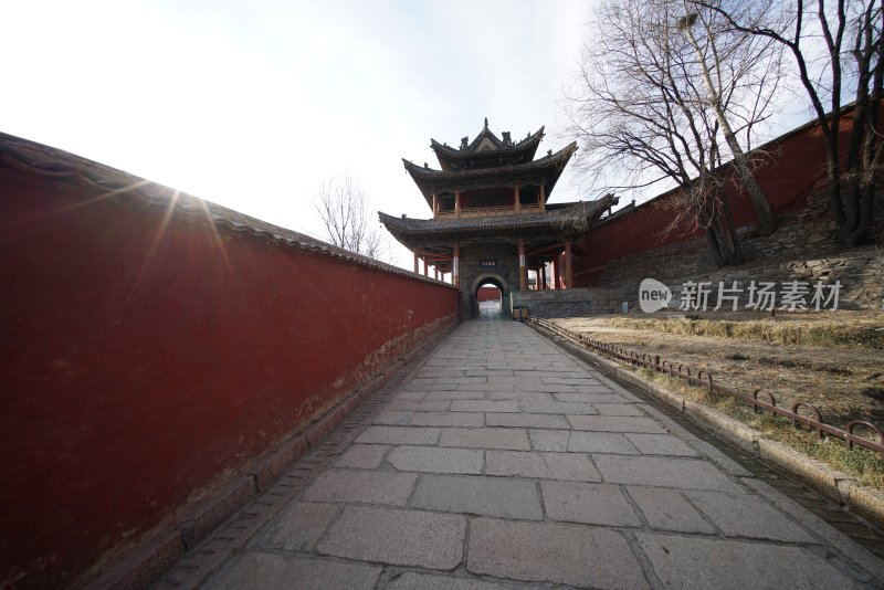 五台山寺庙建筑群