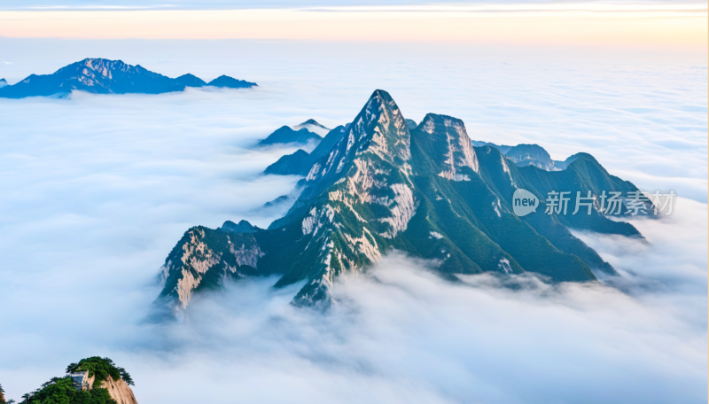 陕西华山美景