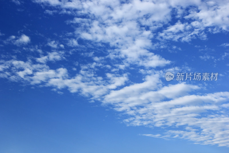 蓝天白云背景素材