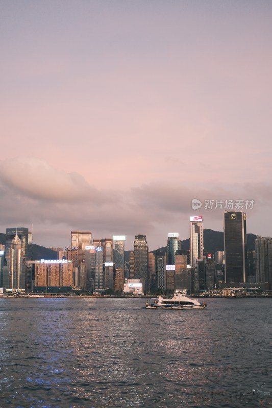 香港维多利亚港 海景