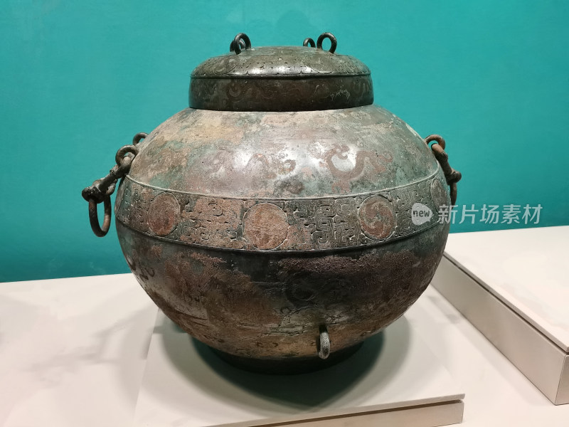 成都博物馆汉字中国展 浴缶 春秋时期