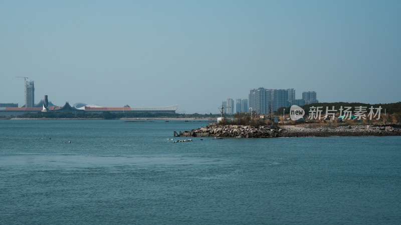 海边富士风空景