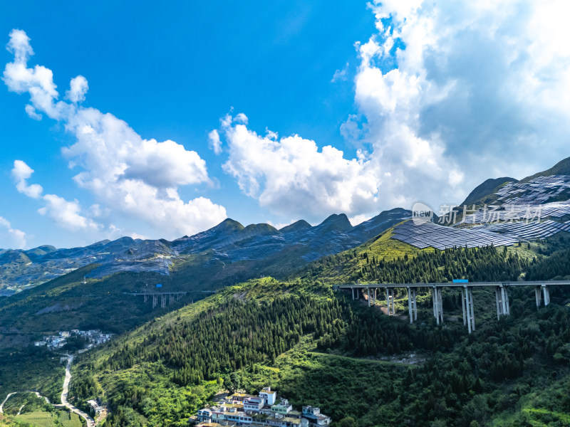 贵州山地光伏喀斯特地貌