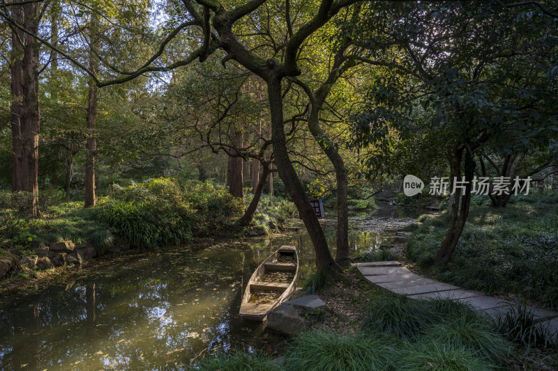 杭州西湖风景区曲院风荷风景