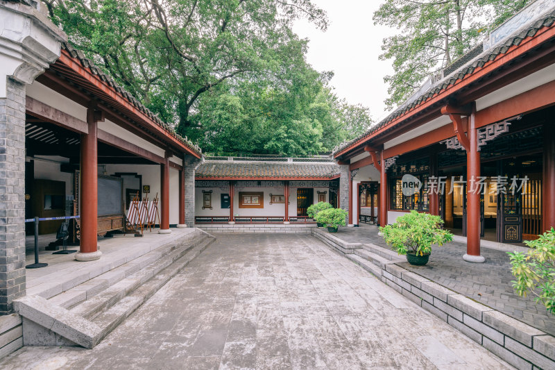 柳州柳侯公园柳侯祠景点-山长住房