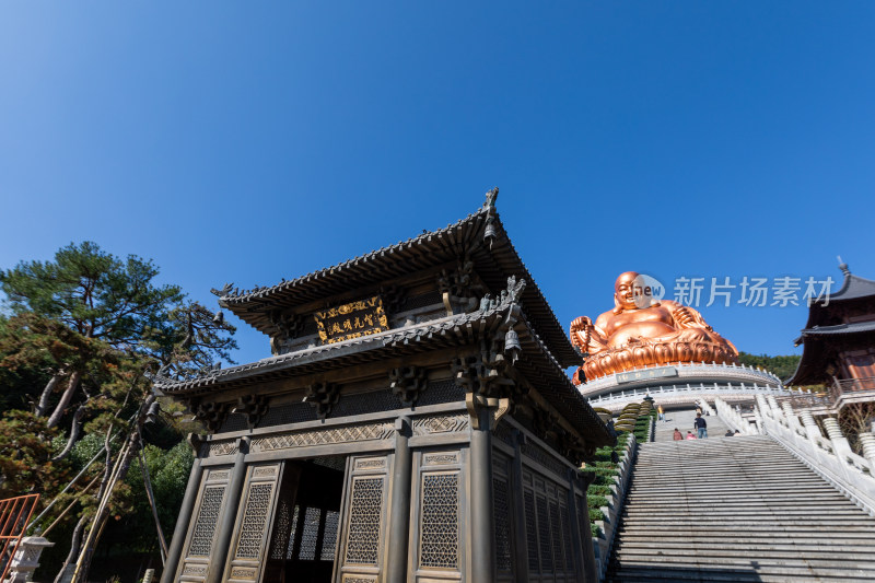 宁波奉化雪窦山雪窦寺弥勒大佛景区