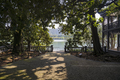 杭州西湖花港观鱼马一浮纪念馆