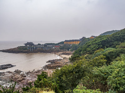 浙江普陀山不肯去观音院