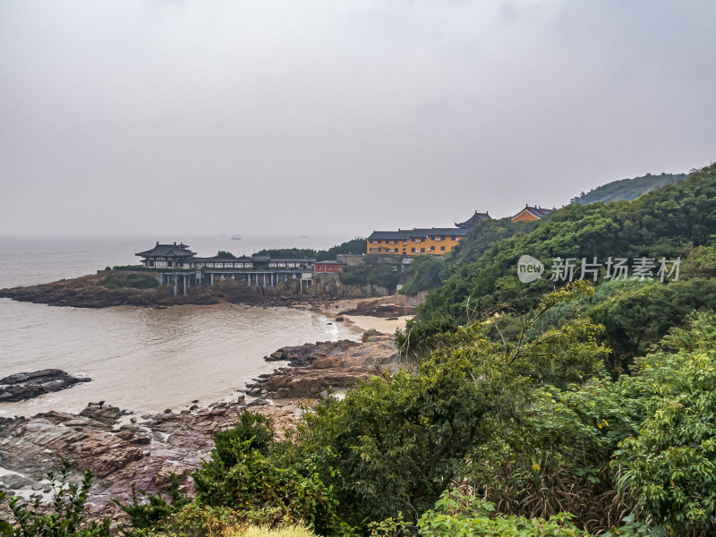 浙江普陀山不肯去观音院