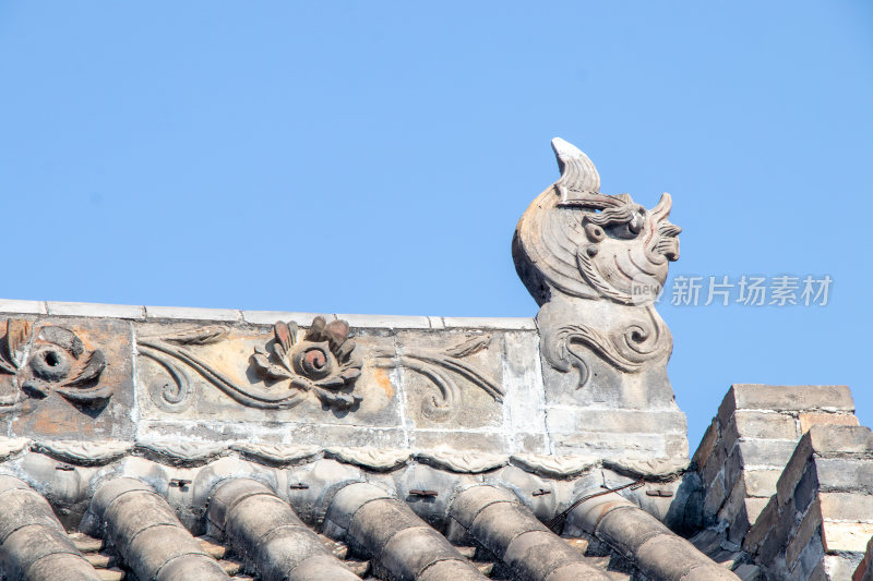 山西长治崇庆寺屋顶装饰