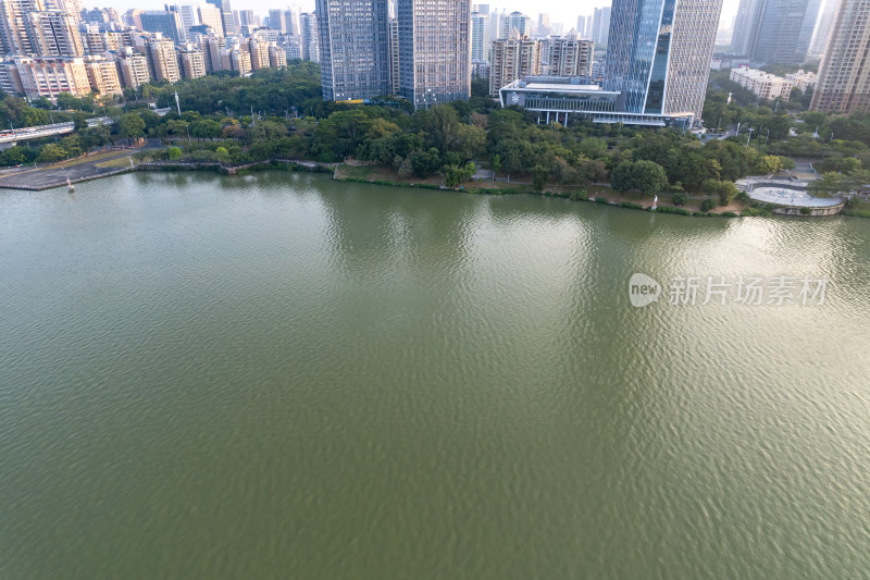 广东惠州合江两岸航拍摄影图