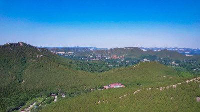 山东青州云门山5A景区航拍