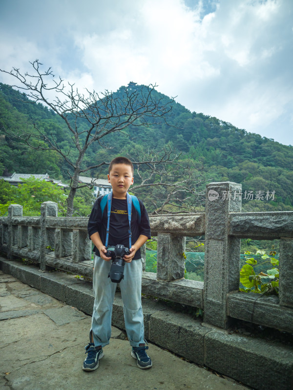 暑期山东泰山风景