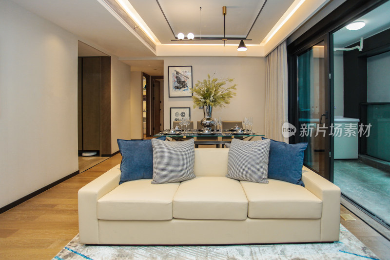 现代风格客厅室内场景