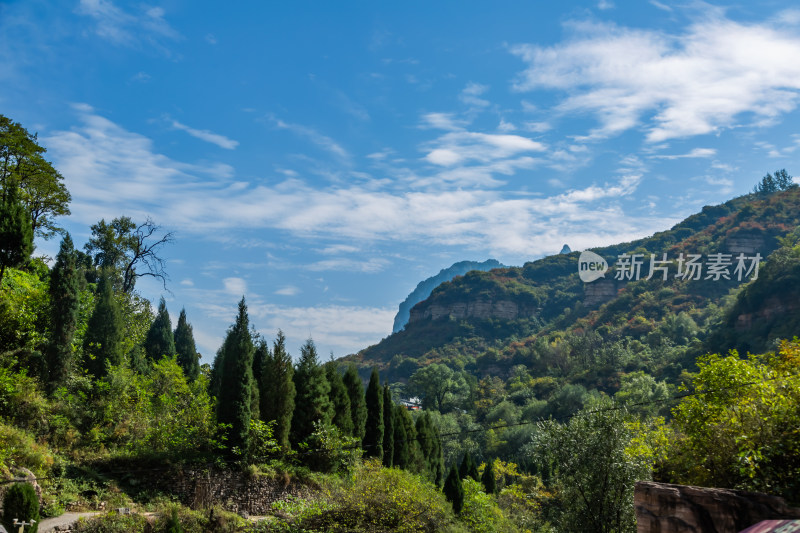 太行山大峡谷的壮丽风光