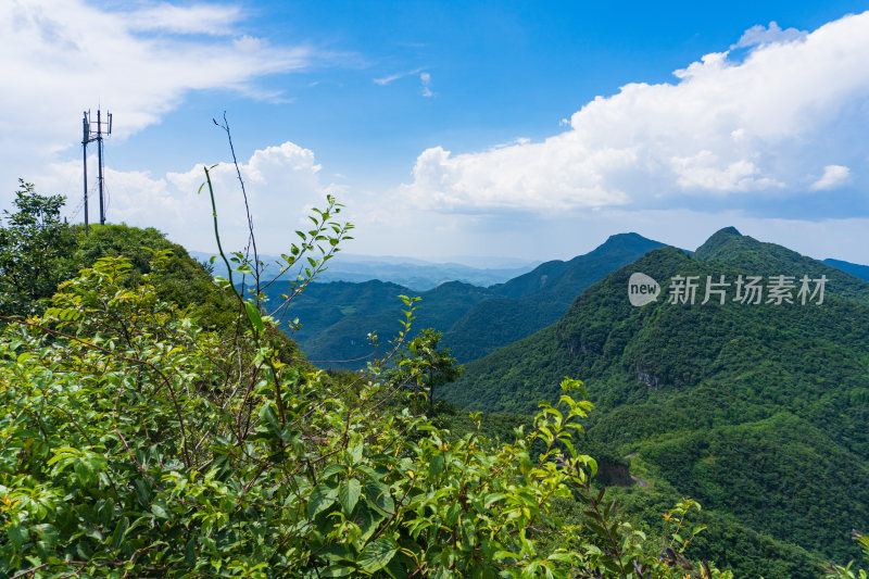 自然风光自然山旅游风景户外延时风光山脉